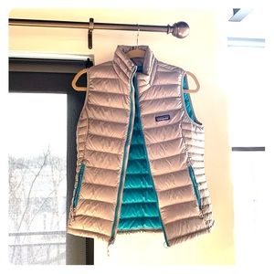 Gray Patagonia Down Sweater Vest